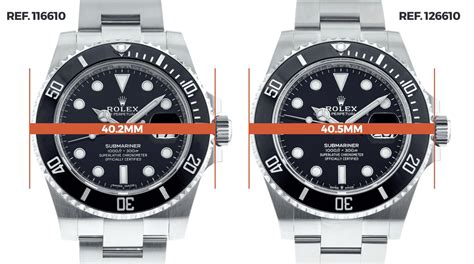 what is the case diameter of a rolex submariner|rolex bezel size chart.